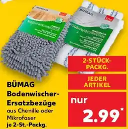 Kaufland BÜMAG Bodenwischer Ersatzbezüge Angebot