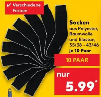 Kaufland Socken Angebot