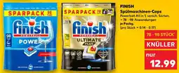 Kaufland FINISH Spülmaschinen-Caps Angebot