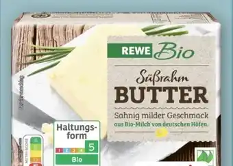 REWE Rewe Bio Süßrahm Butter Angebot