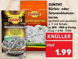 Kaufland SUNTAT Kürbis- oder Sonnenblumenkerne Angebot