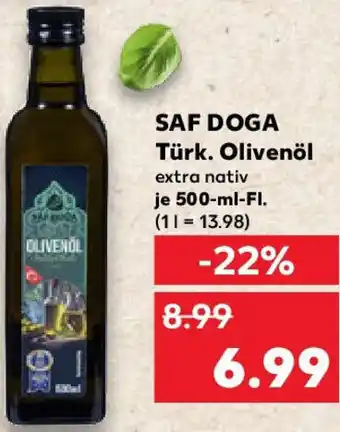 Kaufland SAF DOGA Türk. Olivenöl Angebot