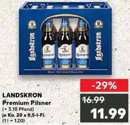Kaufland LANDSKRON Premium Pilsner Angebot