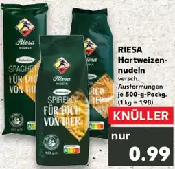 Kaufland RIESA Hartweizennudeln Angebot