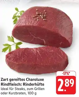 Edeka Neukauf Zart gereiftes Charoluxe Rindfleisch: Rinderhüfte Angebot