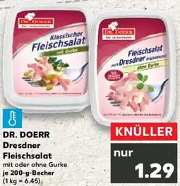 Kaufland DR. DOERR Dresdner Fleischsalat Angebot