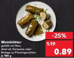Kaufland Weinblätter Angebot