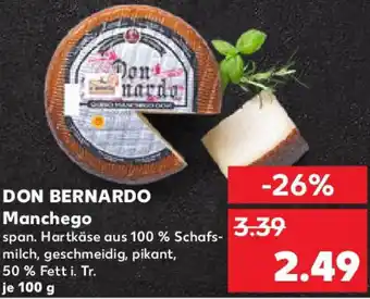 Kaufland DON BERNARDO Manchego Angebot