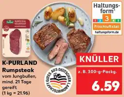 Kaufland K-PURLAND Rumpsteak Angebot
