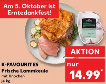Kaufland K-FAVOURITES Frische Lammkeule Angebot