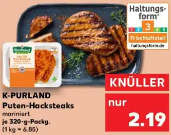 Kaufland K-PURLAND Puten-Hacksteaks Angebot
