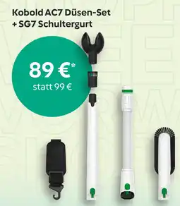 Vorwerk Kobold AC7 Düsen-Set +SG7 Schultergurt Angebot