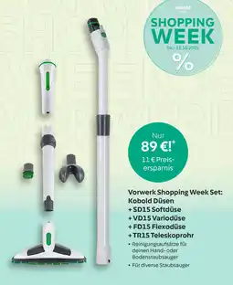 Vorwerk Vorwerk Shopping Week Set: Kobold Düsen Angebot