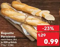 Kaufland Baguette Parisienne Angebot