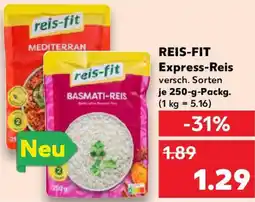 Kaufland REIS-FIT Express-Reis Angebot