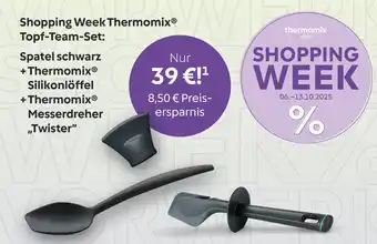 Vorwerk Thermomix Topf-Team-Set: Spatel schwarz Angebot