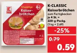 Kaufland K-CLASSIC Kaiserbrötchen Angebot
