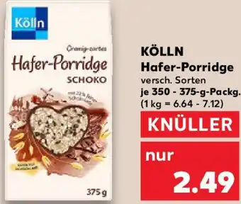 Kaufland KÖLLN Hafer-Porridge Angebot