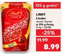 Kaufland LINDT Lindor Angebot