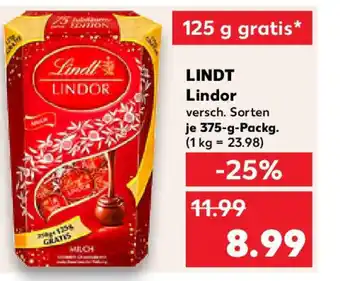 Kaufland LINDT Lindor Angebot
