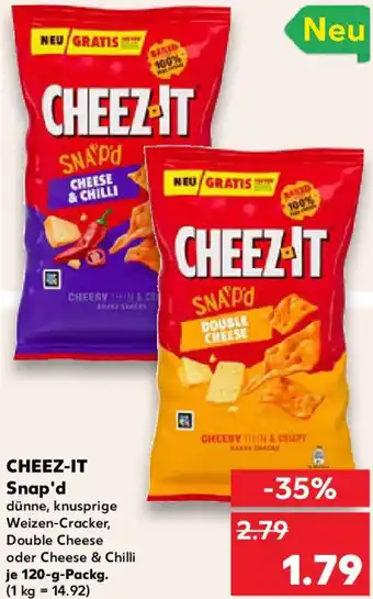 Kaufland CHEEZ-IT Snap'd Angebot