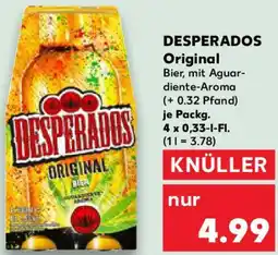 Kaufland DESPERADOS Original Angebot