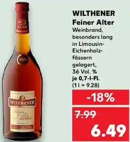 Kaufland WILTHENER Feiner Alter Angebot