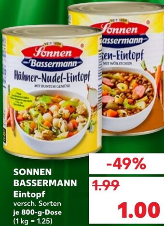 Kaufland Sonnen Bassermann Angebot