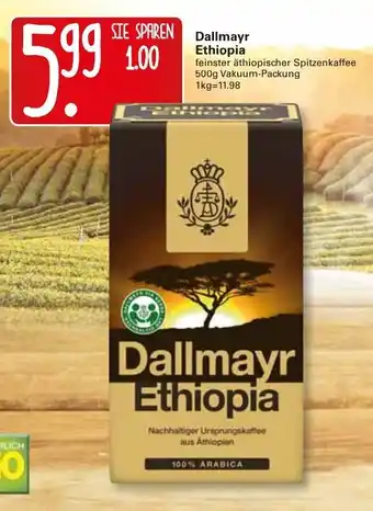 WEZ Dallmayr Ethiopia 500g Angebot