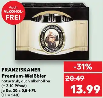 Kaufland FRANZISKANER Premium-Weißbier Angebot
