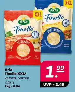 NETTO Arla finello pizzakäse xxl Angebot