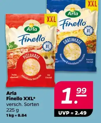 NETTO Arla finello pizzakäse xxl Angebot