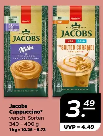 NETTO Jacobs milka typ choco typ cappuccino Angebot