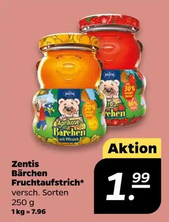 NETTO Zentis bärchen fruchtaufstrich Angebot