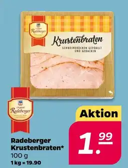 NETTO Radeberger krustenbraten Angebot