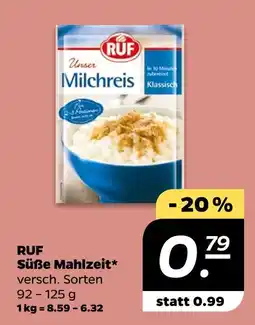 NETTO Ruf süße mahlzeit Angebot