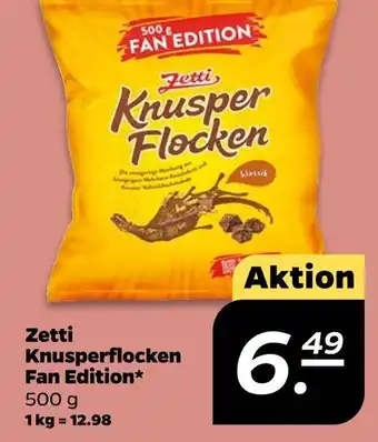 NETTO Zetti knusperflocken fan edition Angebot