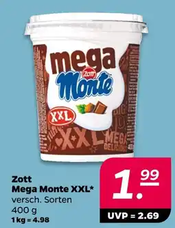 NETTO Zott mega monte xxl Angebot