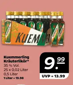 NETTO Kuemmerling kuemmerling kräuterlikör Angebot