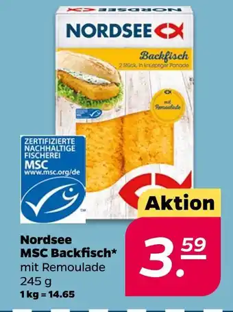 NETTO Nordsee msc backfisch mit remoulade Angebot