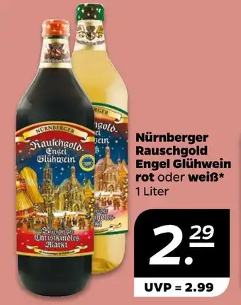 NETTO Nürnberger rauschgold engel glühwein rot Angebot