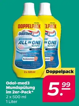 NETTO Odol-med3 mundspülung im 2er-pack Angebot