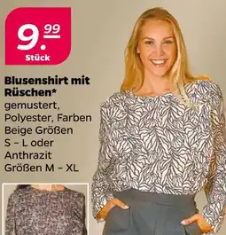 NETTO Blusenshirt mit rüschen Angebot