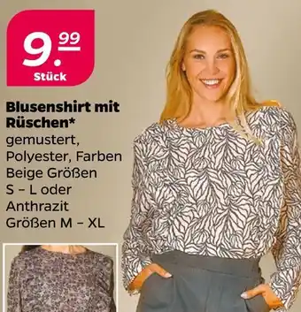 NETTO Blusenshirt mit rüschen Angebot