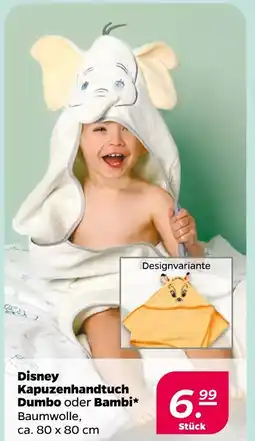NETTO Disney kapuzentuch dumbo Angebot