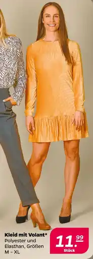 NETTO Kleid mit volant Angebot