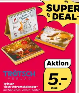 NETTO Trötsch verlag trötsch tisch-adventskalender Angebot