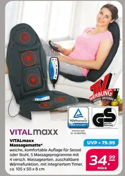 NETTO Vitalmaxx massagematte Angebot