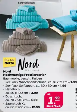 NETTO Nord hochwertige frottierserie Angebot