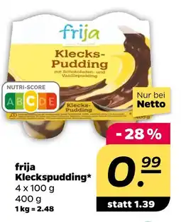 NETTO Frija kleckspudding Angebot